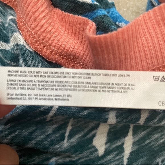 NWOT Free People Movement Love Crop Tank in Varsity Blue Combo Size Medium - Picture 9 of 11